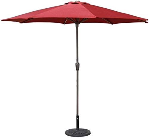 Outdoor Garden Parasols Patio Umbrella 9ft Outdoor Sun Shade Umbrella, Table Umbrella for Garden Pool Deck Market Umbrella