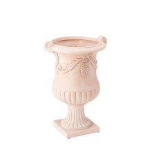 Merax 2 Set 24.8" Elegant MGO Flower Urn Planter, Terracotta