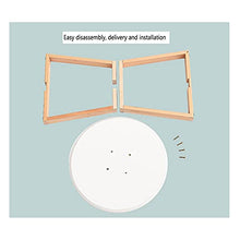 Round Bistro Table Small Round Table Pub Table for Home and Office Outdoor Accent Table(Color:Large,Size:1) (Large 1)