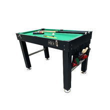 KICK Quad 48" 4-in-1 Multi Game Table Black