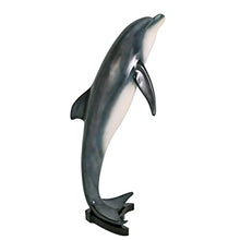 Design Toscano Large Leaping Sea Dolphin Statue Full Color