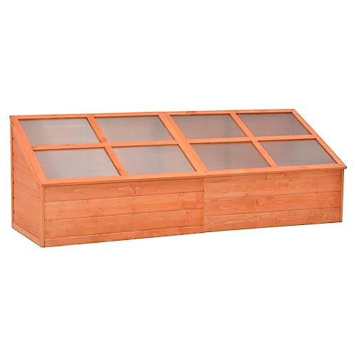 Greenhouse Natural Wood Tone Wood Large Foldable Greenhouse Garden Structures Hardware