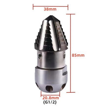 High Pressure Sewage Rotary Cleaning Nozzle, Drainage Ditch Cleaning Tool, Dredging Truck 40L-70L/min(Style A)