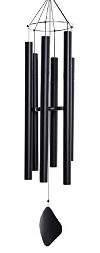 Music of the Spheres – Aquarian Alto, Medium Handcrafted Wind Chime, Precision Tuned, Weather-resistant Unique Outdoor Wind Chimes, 50"