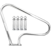 BSNANCA Pool Handrails Swimming Pool Safety Hand Rail, Stair Pool Hand Rail Rated 250Lbs Load Capacity, Pool Handrail with Screws/31 * 31 inch ()