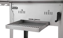 Bull Outdoor Products 88000 Bison Charcoal Grill Cart, Stainless Steel