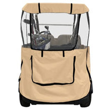 DOORWORKS GOLF CART ENCLOSURES Premium Golf Cart Cover Tan