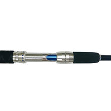 EAT MY TACKLE Amberjack Jigging Rod and Reel Combo Black Blue Gold