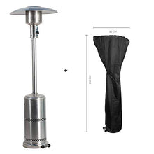 AIZYR Outdoor Patio Heater, Freestanding Propane Patio Heater with Wheels for Home/Courtyard/Indoor Dust &Waterproof