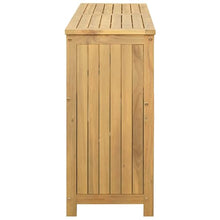 FMPGJLYH Garden Console Table, Solid Acacia Wood Storage Unit