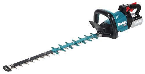Makita UH004GZ 40V Max Li-ion XGT Brushless 60cm Hedge Trimmer – Batteries and Chargers Not Included Blue