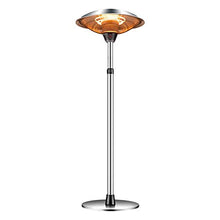 Electric Garden Patio Heaters Height Adjustable Patio Heater Umbrella Telescopic Rod Patio Heaters Outdoor Indoor Commercial Umbrella Stainless Steel