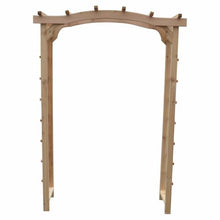 Keystone Amish Co. Newport Cedar Arbor, 4-Foot, Unfinished