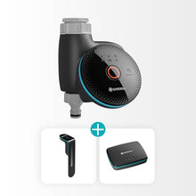 GARDENA Smart Sensor Control Set Water Controls; Smart: Data-Driven Irrigation, Smart Home Integration, Soil Moisture Sensor Included, High Quality Valve Technology, Frost Alarm (19045-20)