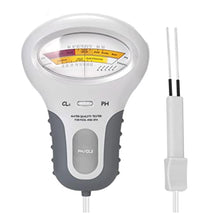 LSSOAZZVVN 2 in 1 PH Chlorine Meter Tester Chlorine Water Quality Testing Device CL2 Measuring Swiming Tool for Pool Aquarium