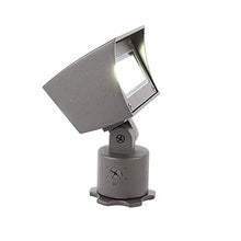 WAC Landscape Lighting, Wall Wash Light LED 12V with Integral Brightness Control 2700K Warm Built-in LED in Solid Brass Coated with Bronze