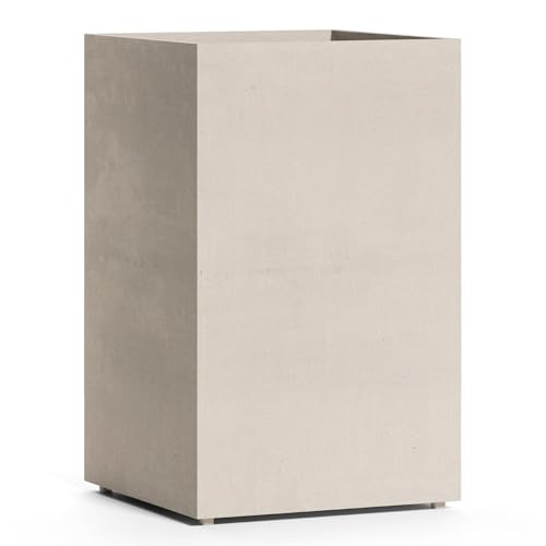 COSAPOTS Reglito Tall Square Planter for Outdoor Plants, Indoor/Outdoor