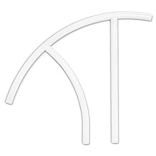 Saftron Triton TRTD-130 High Impact Polymer Reinforced with Marine Grade Aluminum Triton Pool Rail, White