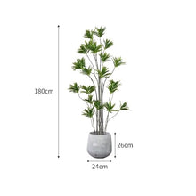 Plants Home Fake Plants Light Luxury Ornaments Simulation of Green Large Floor Bonsai Decorations Outdoors