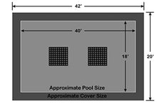 Loop-Loc Ultra-Loc III Gray Pool Safety Cover 18' x 40'