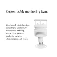 VWS006AF 6 in 1 Compact Weather Station Solar Radiation Sensor Irrigation Rain Agriculture Sensor Wind Speed Sens(VWS006AY5v)