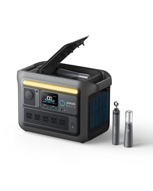 Anker SOLIX C800X Portable Power Station and 100W Solar Panel, 768Wh