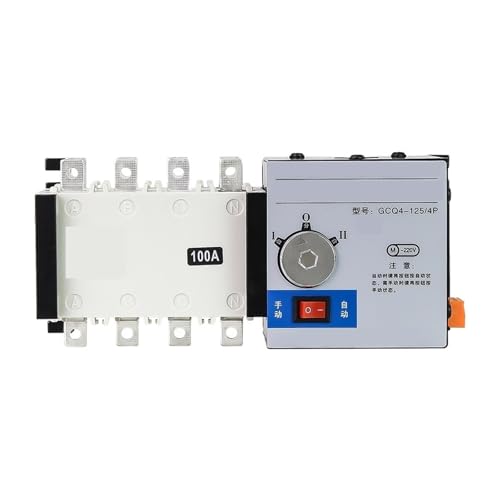 MGMYVDDGVW Dual-Power Automatic Transfer Switch 220V 4P 100A 125A 400 630 380V Automatic Switching Switch(500A)