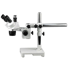 AmScope Trinocular Stereo Microscope WH10x Eyepieces 5X/45X Magnification