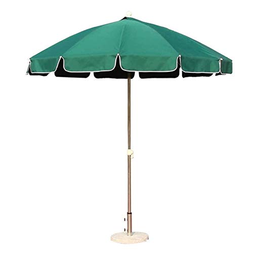 RWGOVLU Outdoor Garden Parasols Patio Umbrella with Fiberglass Ribs, Heavy Duty Outdoor Sports Umbrella with Sun Shade Without Base