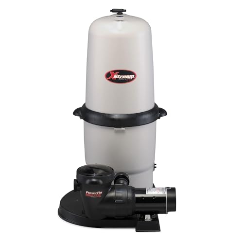 Hayward Xstream Above Ground 150 Cartridge Pool Filter & Pump System, 1.1HP