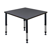 Regency Height Adjustable Square Classroom Table 42" Slate