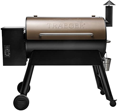 Traeger Pro 34 Electric Wood Pellet Grill and Smoker Bronze