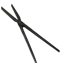 Blacksmith Tongs Blacksmith's Tong Flat Tongs Anvil Vise Forge 36-110 cm Blacksmith's Tongs for Engineer Blacksmith Forge,110cm