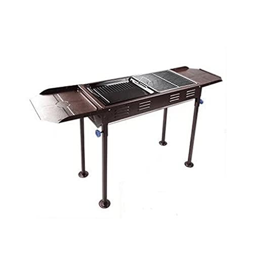 EGBHNJKL Barbecue grill, frying and grilling, easy to carry, and corrosion-resistant, reasonable ventilation, mostly used for outdoor picnic