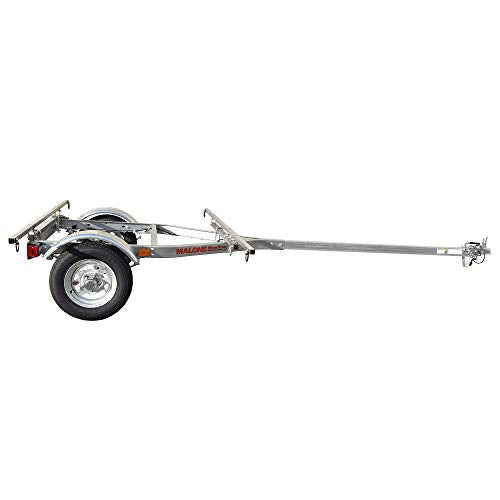 Malone MicroSport Low Bed Kayak Trailer Silver