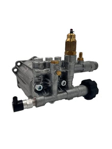 AR Annovi Reverberi SRMV22G26-EZ Replacement Pump. 2600 PSI, 2.2 GPM, 173 Max Bar, Easy Start Valve, Thermal Relief Valve, Detergent Outlet, Brass Unloader. Replacement Residential Pump.