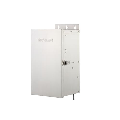 Kichler Outdoor 15V Landscape Lighting Transformer, Stainless Steel