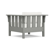 Martha Stewart by POLYWOOD® Acadia 4-Piece Deep Seating Set with Loveseat in Slate Grey/Natural Linen