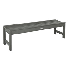 Highwood Lehigh Picnic Garden Bench, 5 feet, Coastal Teak