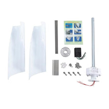 24V,10000W No Noise Low Speed Vertical Axis Wind Power Turbine Generator+220V Roof Mount Residential Home Use High Efficiency Windmill for Home/RV/Marine