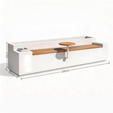 Park Planter Bench Planter Bench Combination Flower Box Planting Trough