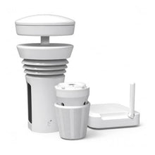 Rain Gauge, Weather Station with Wind Meter and Rain Gauge
