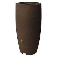 Algreen Products Rain Barrel - Athena Brownstone - 80 gal - Plastic