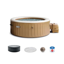 Intex Handheld Above Ground Pool Vacuum Cleaner with 2 Brush Heads and Inflatable Hot Tub Spa Gray