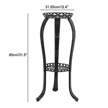 iumLeap Plant Stand 2 Tiers Flower Rack Garden Metal Plant Stand Holder Flower Pot Rack Display Shelf Indoor Outdoor Home Decoration