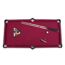 Blue Wave Sports Pendleton 6-ft Portable Pool Table - Driftwood Finish Burgundy