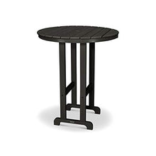 Ivy Terrace Classics Round 36" Bar Table Black