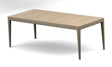 Grade-A Teak Wood Dining 84" Amilo Rectangle Weathered Teak Table #2531