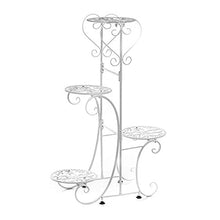 RWGOVLU Flower Stand Tricycle Plant Stand Flower Pot Cart Bicycle Holder Rack for Home Garden Patio Plant Stand