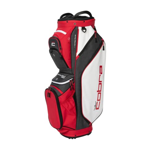 COBRA Golf 2022 Ultralight Pro Cart Bag Ski Patrol-Black